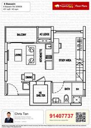 8 Bassein (D11), Apartment #568223671